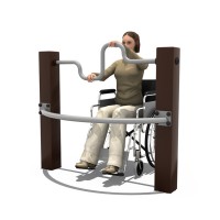 Disabled gym fitness equipment machine,exercise equipment outdoor fitness for disabled